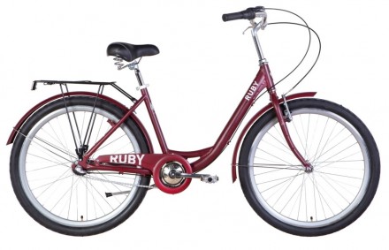 Велосипед уцінений AL 26" Dorozhnik RUBY планет. рама-17" темно-червоний (м) з б. Одесса. фото 1 Велосипед уцінений AL 26" Dorozhnik RUBY планет. рама-17" темно-червоний (м) з б. Одесса. фото 1