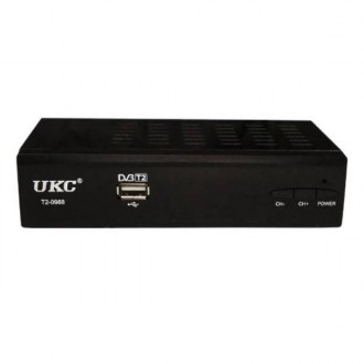 Тюнер цифровой DVB-T2 с поддержкой WiFi адаптера UKC T2-0968 Черный. Ровно. фото 1 Тюнер цифровой DVB-T2 с поддержкой WiFi адаптера UKC T2-0968 Черный. Ровно. фото 1