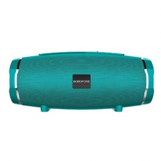 Колонка портативная BOROFONE BR3 Rich sound sports wireless speaker Peacock Blue. Ровно. фото 1 Колонка портативная BOROFONE BR3 Rich sound sports wireless speaker Peacock Blue. Ровно. фото 1