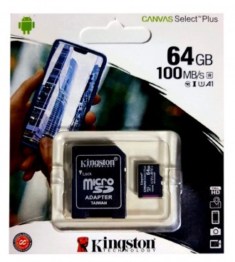 РОЗПРОДАЖ! Карта пам'яті micro SDHC King (UHS-3) 64GB class 10 (з адаптером) (Га. Одеса. фото 1 РОЗПРОДАЖ! Карта пам'яті micro SDHC King (UHS-3) 64GB class 10 (з адаптером) (Га. Одеса. фото 1