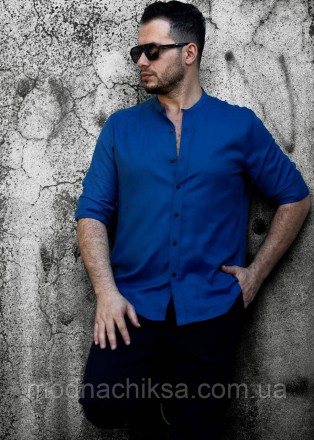 Сорочка чоловіча модна Rubaska L XL XXL 3XL 29-210-602. Николаев. фото 1 Сорочка чоловіча модна Rubaska L XL XXL 3XL 29-210-602. Николаев. фото 1