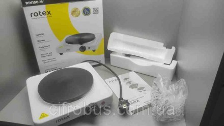 Кухонна плита Б/У ROTEX RIN150-W. Київ. фото 1 Кухонна плита Б/У ROTEX RIN150-W. Київ. фото 1