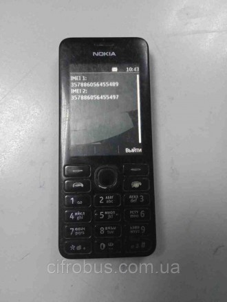 Мобільний телефон смартфон Б/У Nokia 206 Dual Sim (RM-872). Київ. фото 1 Мобільний телефон смартфон Б/У Nokia 206 Dual Sim (RM-872). Київ. фото 1