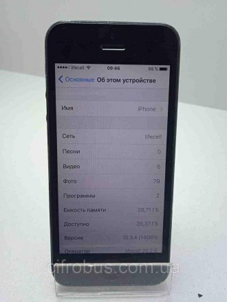 Мобільний телефон смартфон Б/У Apple iPhone 5 32 Gb. Київ. фото 1 Мобільний телефон смартфон Б/У Apple iPhone 5 32 Gb. Київ. фото 1