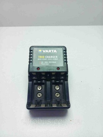 Зарядное устройство для аккумуляторов Б/У Varta 57039. Киев. фото 1 Зарядное устройство для аккумуляторов Б/У Varta 57039. Киев. фото 1