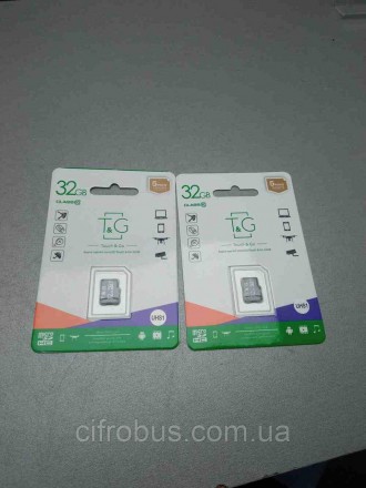 Карта флеш пам'яті Б/У T&G microSDHC (UHS-1) 32 GB class 10 (без адаптера). Київ. фото 1 Карта флеш пам'яті Б/У T&G microSDHC (UHS-1) 32 GB class 10 (без адаптера). Київ. фото 1
