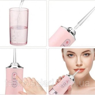 Іригатор для чищення зубів та порожнини рота Oral Irrigator з акумулятором та зм. Кам'янське. фото 1 Іригатор для чищення зубів та порожнини рота Oral Irrigator з акумулятором та зм. Кам'янське. фото 1