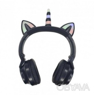 Наушники CAT с кошачьими ушками Bluetooth беспроводные RGB