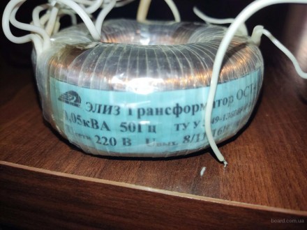 Тороидальный трансформатор 8V,11V,16V 50Вт. Днепр. фото 1 Тороидальный трансформатор 8V,11V,16V 50Вт. Днепр. фото 1