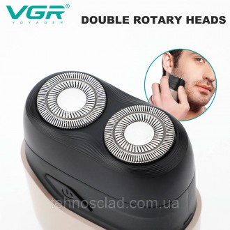 Електробритва VGR V-345. FZ-552 Колір: сірий. Кам'янське. фото 1 Електробритва VGR V-345. FZ-552 Колір: сірий. Кам'янське. фото 1