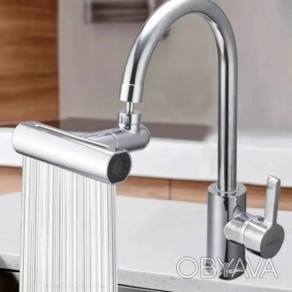 Аэратор-насадка для смесителя с водопадом Shower Head, повортная насадка на кран