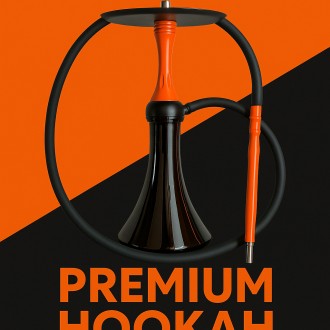 Топовий Кальян Alpha Hookah Model X Orange. Днепр. фото 1 Топовий Кальян Alpha Hookah Model X Orange. Днепр. фото 1