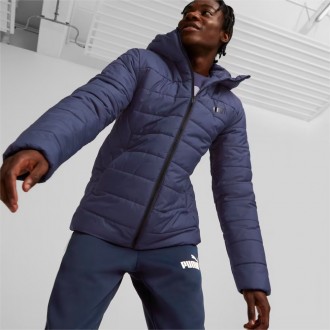Куртка спортивная мужская Puma Essentials Padded Jacke 848938 06 (синий, зима, т. Червоноград. фото 1 Куртка спортивная мужская Puma Essentials Padded Jacke 848938 06 (синий, зима, т. Червоноград. фото 1