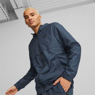 Вітровка Puma Essentials Solid Windbreaker 847484 14 (темно-синій, спортивна, чоловіча, з підкладкою, пума). Червоноград. фото 1 Вітровка Puma Essentials Solid Windbreaker 847484 14 (темно-синій, спортивна, чоловіча, з підкладкою, пума). Червоноград. фото 1