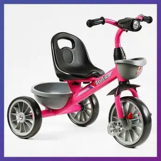 Дитячий триколісний велосипед Best Trike BS-12530 фара з музикою і світлом 2 кош. Киев. фото 1 Дитячий триколісний велосипед Best Trike BS-12530 фара з музикою і світлом 2 кош. Киев. фото 1