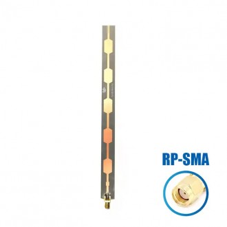 Антена всеспрямована PCB 5.8 ГГц (4-6,5 ГГц) 10 ДБ легка антена для дронів WavLink RP-SMA_10 V2X. Київ. фото 1