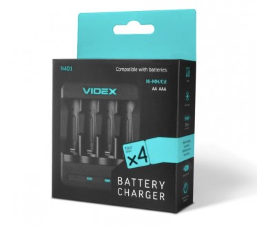 РОЗПРОДАЖ! Зарядний пристрій 4x18650/від USB/Videx N401. Одеса. фото 1 РОЗПРОДАЖ! Зарядний пристрій 4x18650/від USB/Videx N401. Одеса. фото 1