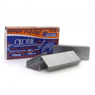 Скоби для степлера Josef Otten №10 1000шт 9007-10 4145-10. Кропивницкий. фото 1 Скоби для степлера Josef Otten №10 1000шт 9007-10 4145-10. Кропивницкий. фото 1