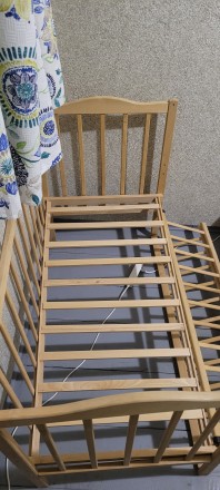 Продам детскую кроватку с матрасом. Київ. фото 1 Продам детскую кроватку с матрасом. Київ. фото 1