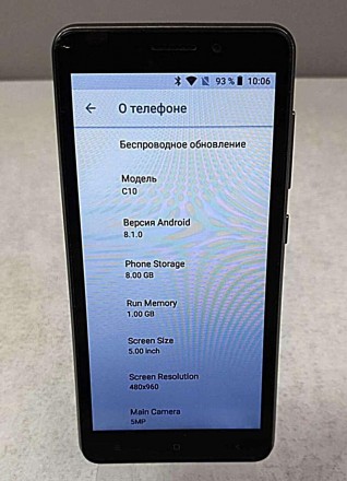 Мобільний телефон смартфон Б/У Oukitel C10. Київ. фото 1 Мобільний телефон смартфон Б/У Oukitel C10. Київ. фото 1