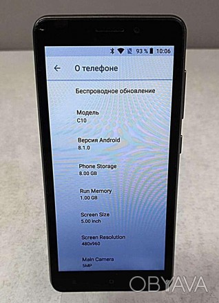 Мобільний телефон смартфон Б/У Oukitel C10