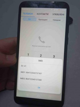 Мобільний телефон смартфон Б/У Huawei Y5 2018 (DRA-L21). Київ. фото 1 Мобільний телефон смартфон Б/У Huawei Y5 2018 (DRA-L21). Київ. фото 1