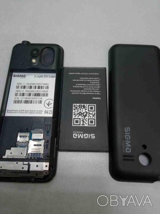 Мобільний телефон смартфон Б/У Sigma mobile X-Style 351 LIDER
