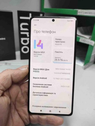 Мобільний телефон смартфон Б/У Xiaomi Redmi Note 12 Turbo 8/256Gb. Київ. фото 1 Мобільний телефон смартфон Б/У Xiaomi Redmi Note 12 Turbo 8/256Gb. Київ. фото 1