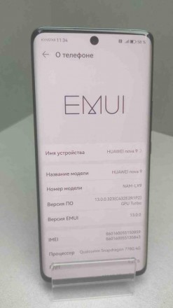 Мобільний телефон смартфон Б/У Huawei Nova 9 (NAM-LX9) 8/128GB. Київ. фото 1 Мобільний телефон смартфон Б/У Huawei Nova 9 (NAM-LX9) 8/128GB. Київ. фото 1