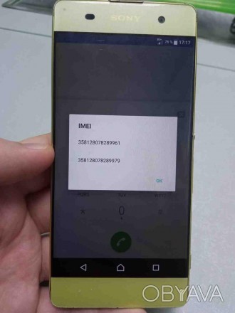 Мобільний телефон смартфон Б/У Sony Xperia XA Dual (F3112)