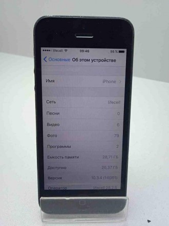 Мобільний телефон смартфон Б/У Apple iPhone 5 32 Gb. Київ. фото 1 Мобільний телефон смартфон Б/У Apple iPhone 5 32 Gb. Київ. фото 1