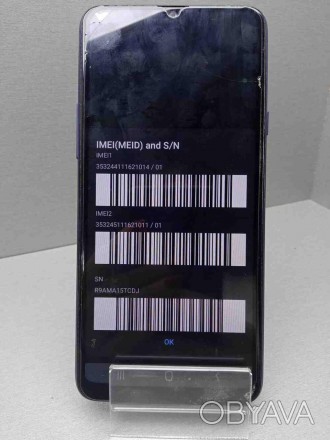Мобильный телефон смартфон Б/У Samsung Galaxy A20s 2019 A207F 3/32GB