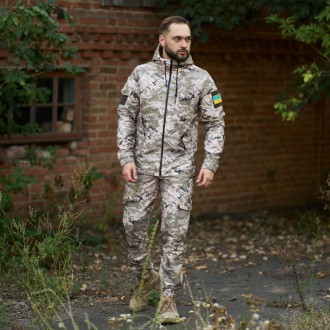 Чоловічий тактичний костюм літній військовий, комплект куртка Terra піксель + штани на манжетах, тактична форма S. Одеса. фото 1 Чоловічий тактичний костюм літній військовий, комплект куртка Terra піксель + штани на манжетах, тактична форма S. Одеса. фото 1