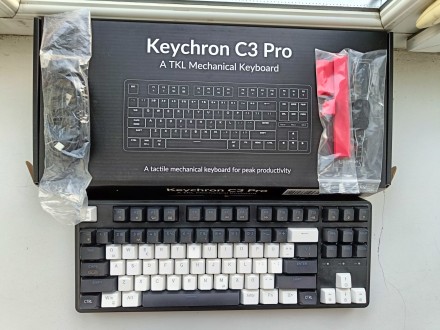 Клавіатура на гарантії Keychron C3 Pro K Pro Red QMK Hot-swap RGB. Львов. фото 1 Клавіатура на гарантії Keychron C3 Pro K Pro Red QMK Hot-swap RGB. Львов. фото 1