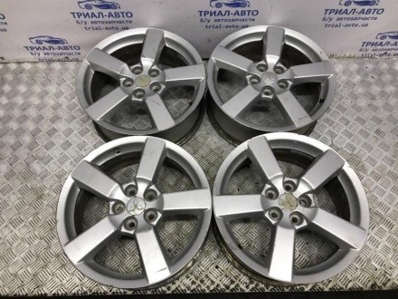 Диски титан комплект r18 Mitsubishi Outlander CU 2.4 БЕНЗИН 4G69 2003 (б/у). Київ. фото 1 Диски титан комплект r18 Mitsubishi Outlander CU 2.4 БЕНЗИН 4G69 2003 (б/у). Київ. фото 1