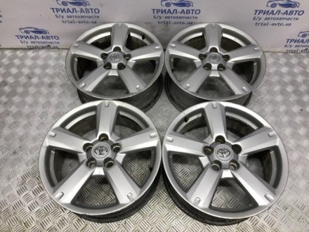 Диски титан комплект r17 Toyota Rav 4 A30 2.0 БЕНЗИН 1AZFE 2006 (б/у). Киев. фото 1 Диски титан комплект r17 Toyota Rav 4 A30 2.0 БЕНЗИН 1AZFE 2006 (б/у). Киев. фото 1