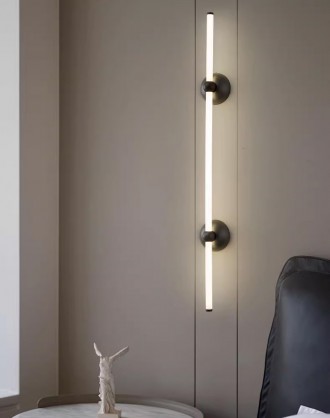 Бра LED 28088 Чорний 9х10х92 см.. Київ. фото 1 Бра LED 28088 Чорний 9х10х92 см.. Київ. фото 1