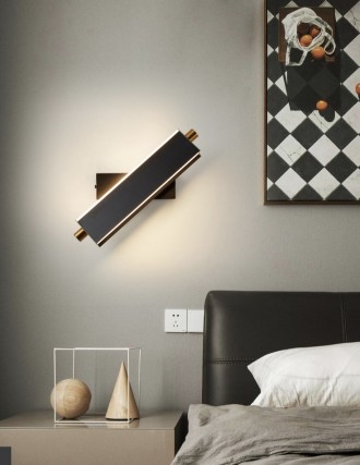 Бра LED 28094 Чорний 10х4х29 см.. Київ. фото 1 Бра LED 28094 Чорний 10х4х29 см.. Київ. фото 1