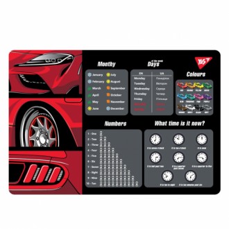 Подкладка для стола с подсказками А3 YES Race legend 492066. Киев. фото 1 Подкладка для стола с подсказками А3 YES Race legend 492066. Киев. фото 1