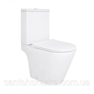 Унитаз напольный Qtap Dove Rimless безободковый с сиденьем Soft-close WHITE QT06. Одесса. фото 1 Унитаз напольный Qtap Dove Rimless безободковый с сиденьем Soft-close WHITE QT06. Одесса. фото 1