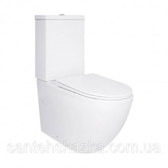 Унитаз напольный Qtap Jay Ultra Quiet с сидением Soft-close 640x360x835 мм QT072. Одесса. фото 1 Унитаз напольный Qtap Jay Ultra Quiet с сидением Soft-close 640x360x835 мм QT072. Одесса. фото 1