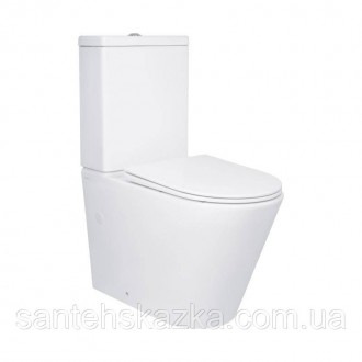 Унитаз напольный Qtap Swan Ultra Quiet с сидением Soft-close 640x360x835 мм QT16. Одесса. фото 1 Унитаз напольный Qtap Swan Ultra Quiet с сидением Soft-close 640x360x835 мм QT16. Одесса. фото 1