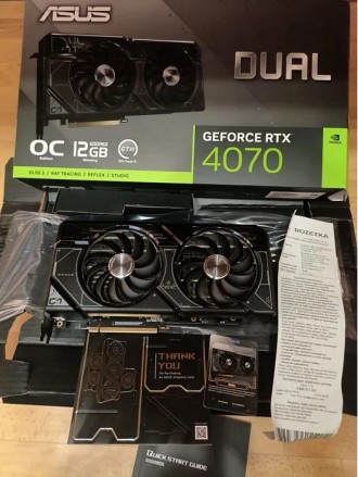 Продам rtx 4070 dual. Київ. фото 1 Продам rtx 4070 dual. Київ. фото 1