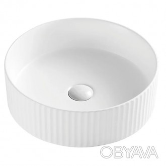 Умывальник накладной керамический Mixxus Premium Wave-0101 400x400x125mm (MP6491