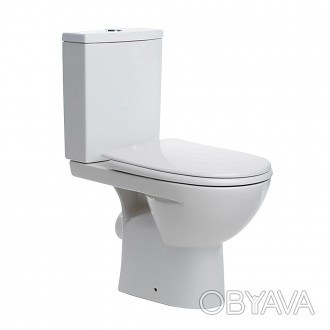 Унитаз-компакт Kolo STATUS горизонтальный слив, 3/6, ниж.подвед., сиденье дюропл