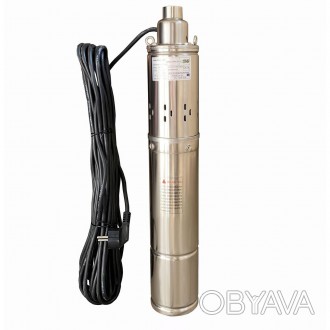 Насос скважинный шнековый VOLKS pumpe 4 QGD 2,5-60-0,75кВт + кабель 15м