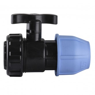 Кран шаровый ПНД Vsplast 40*1 1/4 '' В 6002. Чернигов. фото 1 Кран шаровый ПНД Vsplast 40*1 1/4 '' В 6002. Чернигов. фото 1