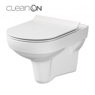 CET Cersanit 794 CITY NEW CLEAN ON подвесной з сиденьем дюропласт лифт SLIM. Чернигов. фото 1 CET Cersanit 794 CITY NEW CLEAN ON подвесной з сиденьем дюропласт лифт SLIM. Чернигов. фото 1