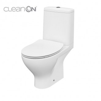 Компакт Cersanit 667 MODUO CLEAN ON 011 3/5 с сиденьем дюропласт SLIM WRAP LIFT. Чернигов. фото 1 Компакт Cersanit 667 MODUO CLEAN ON 011 3/5 с сиденьем дюропласт SLIM WRAP LIFT. Чернигов. фото 1