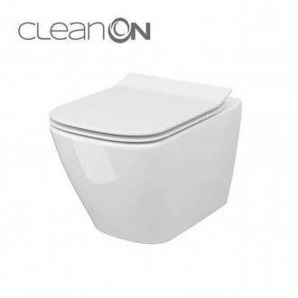 CET Cersanit В220 CITY SQUARE CLEAN ON подвесной з сиденьем дюропласт лифт. Чернигов. фото 1 CET Cersanit В220 CITY SQUARE CLEAN ON подвесной з сиденьем дюропласт лифт. Чернигов. фото 1